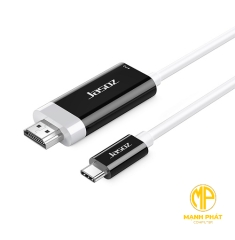 Cáp chuyển Type-C sang HDMI 4K/30Hz JASOZ H116 (2m) T-H118 hỗ trợ độ phân giải 4K/30Hz