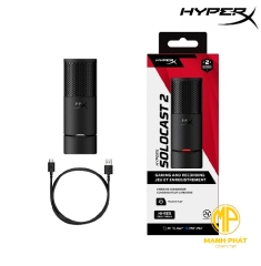 Thiết bị thu âm HP HyperX Solocast 2 Black AR0A0AA 