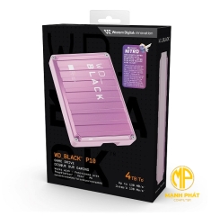 Ổ cứng di động Western BLACK (WDBZ7D0040BPK-WESN) P10 4TB GAME DRIVE màu hồng