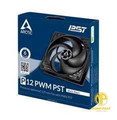 Fan case Arctic P12 PWM Fan Black - FAN 120mm ACFAN00119A| FANAC-P12-PWM-BK