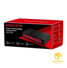 Switch Để Bàn 8 Cổng 10/100/1,000 Mbps Mercusys MS108G