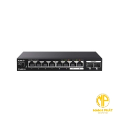 Bộ chuyển mạch Ethernet 8 cổng 2.5G với 2 khe cắm SFP+ 10G TENDA TEM2010X
