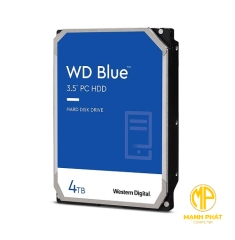 Ổ cứng gắn trong Western Digital (WD) Blue 4TB 3.5 WD40EZAX