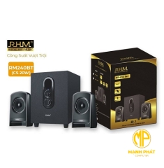 Loa 2.1 RHM RM240BT công suất 20w (có bluetooth)