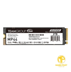 Ổ Cứng SSD TEAMGROUP MP44 2TB Gen 4x4 M.2 2280 PCIe 4.0 NVMe (Tốc độ R/W lên tới 7.400/7.000 MB/s) | TM8FPW002T0C101
