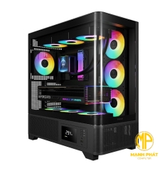 VỎ CASE GAMDIAS ATLAS P2 CG (Mid-Tower, Black CAATLASP2CGBLGA)