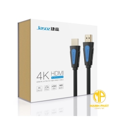 Cáp HDMI 4K A118 JASOZ (1,5m) T-A217 Cáp HDMI chuẩn 2.0 hỗ trợ 4k/60Hz