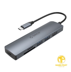 Đế cắm đa năng 6 trong 1 cổng Type C ORICO MC-U602P-GY