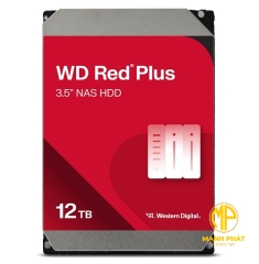 Ổ cứng Western Digital Red Plus 12TB | 3.5inch 512MB Cache 7200RPM WD120EFGX