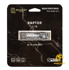 Ổ CỨNG SSD QUEST RAPTOR 1TB M.2 NVME PCIE | RAPTORPCIE1T
