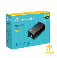 Bộ cấp nguồn Injector Adapter Omada POE260S (TL-POE260S) PoE+ 2.5G