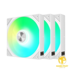 Quạt tản nhiệt TRYX ROTA SL ARGB 120mm Fan Reverse Triple Pack White Fan ngược (F-R120R-AM3M-G0W)