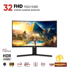 Màn hình cong Gaming VSP VG3224FC1 (32inch Cong VA | R1500 | 240Hz | HDMI2.0*1 | DP*1 | 1ms)
