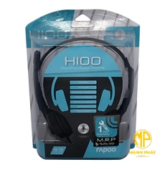 Tai nghe có dây chụp tai Rapoo H100