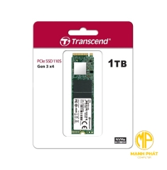 ổ cứng gắn trong 1TB SSD110S M.2 PCIe Transcend (Seq R/W: 1,700/1,400MB/s) TS1TMTE110S