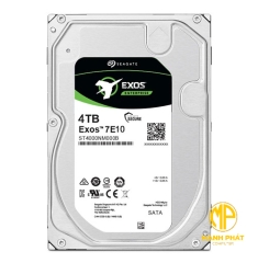 Ổ cứng HDD 3.5 Seagate Exos 7E10 4TB SATA3 ST4000NM024H 7200 RPM 512e Cache 256MB 5Y Warranty