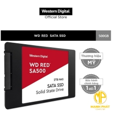Ổ cứng gắn trong Western Digital WD Red SSD 500GB 2.5”, 7mm, Sata3 (WDS500G1R0A)
