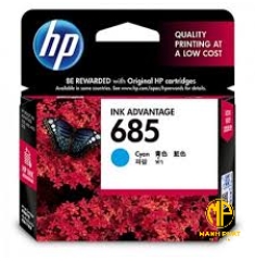 Mực in Phun màu HP 685 (CZ122AA) Cyan – Màu xanh 