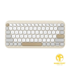 Bàn phím máy tính không dây ASUS Marshmallow KW100 (90XB0880-BKB000)
