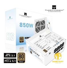 Nguồn THERMALRIGHT TR-KG850 850W 80 Plus Gold Trắng White