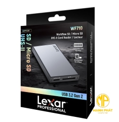Đầu đọc thẻ nhớ Lexar (LPWF710N-4ANGL) Professional Workflow SD/microSD UHS-II