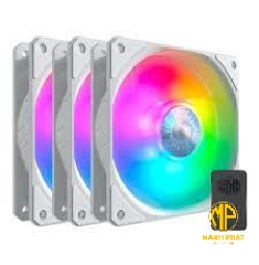 Quạt LED Cooler master SickleFlow 120 ARGB 3 in 1 White Edition