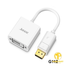 Đầu chuyển DisplayPort sang DVI JASOZ G112 (1,5m) T-G121 Hỗ trợ độ phân giải 1080p/60HZ
