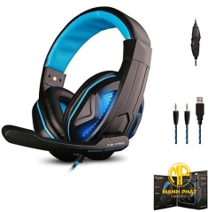 Tai nghe ovan X2 Pro xanh dương (Loại X2 có cổng USB )