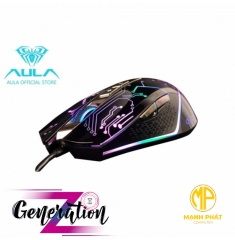 Mouse Aula 9010 (USB ) Đen Led