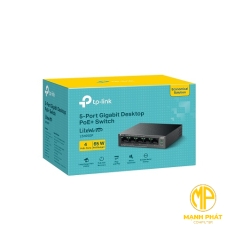 Switch Để Bàn Gigabit 5 Cổng với 4 Cổng PoE+ TP-Link LS105GP