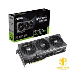 VGA ASUS TUF Gaming GeForce RTX 4070 SUPER 12GB GDDR6X OC Edition | TUF-RTX4070S-O12G-GAMING