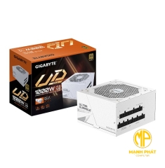 Nguồn Gigabyte UD1000GM PG5 V2 ICE 1000W (1000W 80 Plus Gold Full modular PCIE 5 - White)