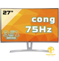 LCD  Acer  ED273 27”(Curved FHD,75Hz, Vga ,HDMI,DVI)
