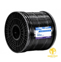 Cáp mạng APTEK CAT6 UTP (630-1122-3) Copper Outdoor 24AWG, vở nhựa PE, có dây cường lực