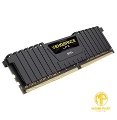 Bộ nhớ trong Corsair DDR4 3600MHz 16GB 1x 288 DIMM,Vengeance LPX Black Heat spreader/CMK16GX4M1D3600C18