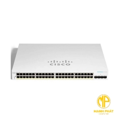 Cisco CBS350 Managed 48-port GE, PoE, 4x1G SFP - CBS350-48P-4G-EU
