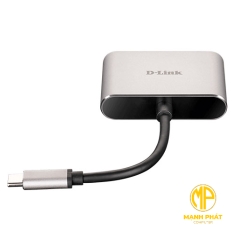BỘ CHUYỂN ĐỔI D-LINK DUB-V210 - USB-C TO HDMI/VGA ADAPTER