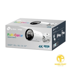 Camera mạng VIGI 8MP VIGI C385(2.8mm) ngoài trời, độ phân giải cao, màn hình màu, dạng viên đạn 