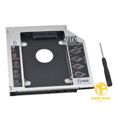 Caddybay HDD 12.7mm (Nhôm nguyên khối)