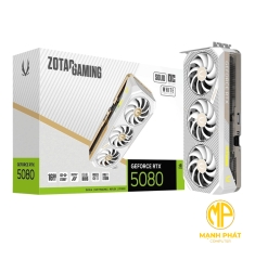 VGA ZOTAC GAMING GeForce RTX 5080 SOLID OC White Edition 16GB (ZT-B50800Q-10P)