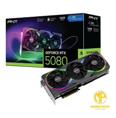 VGA PNY GeForce RTX™ 5080 ARGB EPIC-X RGB™ Overclocked Triple Fan (VCG508016TFXXPB1-O)