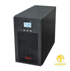 Bộ Lưu Điện UPS ARES Model AR901II Điện áp 110V, Sóng sine chuẩn 1KVA (900W) ONLINE