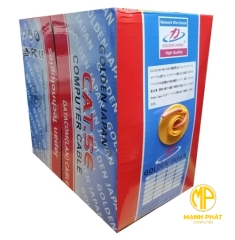 CÁP MẠNG GOLDEN JAPAN 4 PAIR UTP CAT 5E( Màu Cam)