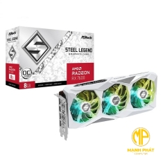 VGA ASROCK RX 7600 STEEL LEGEND 8GB OC (RX7600 SL 8GO)