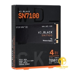 Ổ cứng Western Digital BLACK SN7100 4TB M2 PCIe NVMe Gen4×4 (WDS400T4X0E)