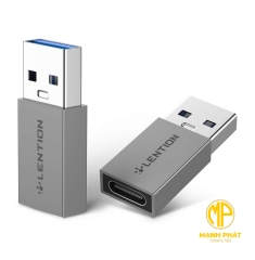 Đầu chuyển đổi USB-A sang USB-C Lention H3 