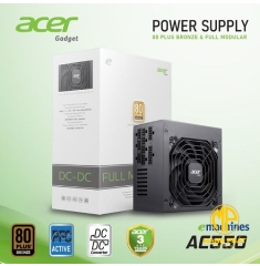 Nguồn ACER AC550 FR 550W - 80 Plus Bronze Full Modular