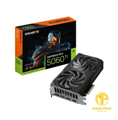 VGA Gigabyte RTX 5060 Ti Windforce OC 8GB GDDR7 (N506TWF2OC-8GD)