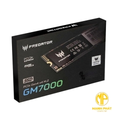 Ổ Cứng gắn trong SSD Acer Predator GM7000 M.2 2280 PCIe NVMe GEN4 512GB - Tốc 7400/s, có Dram cache