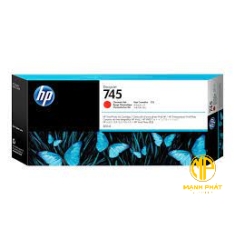 HP 745 (F9K06A) 300-ml Designjet Chromatic Red Ink Cartridge